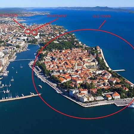 Apartment Near Center,Beach,Bus +Free Parking Zadar Exteriör bild